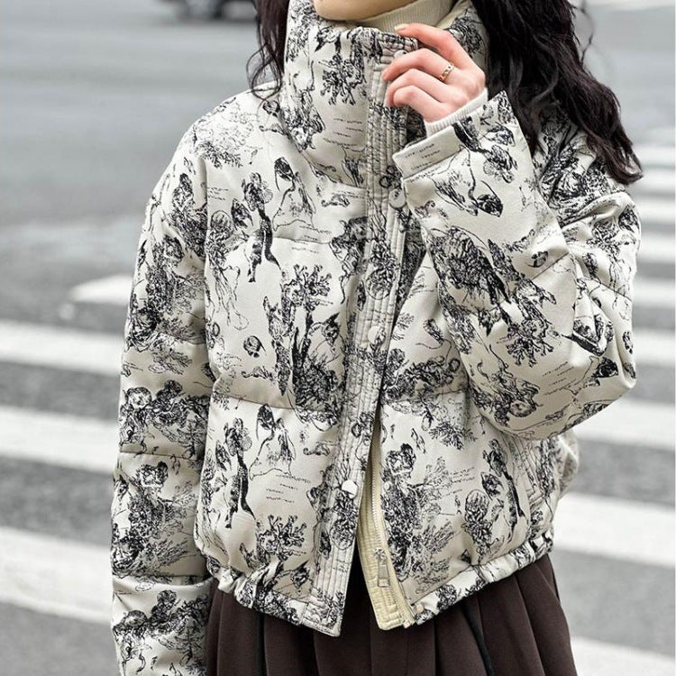 Women's Loose Casual Fashion Cotton-padded Coat