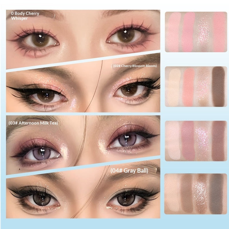 Pure And Seductive Eyeshadow Palette In Milky Tea Tones