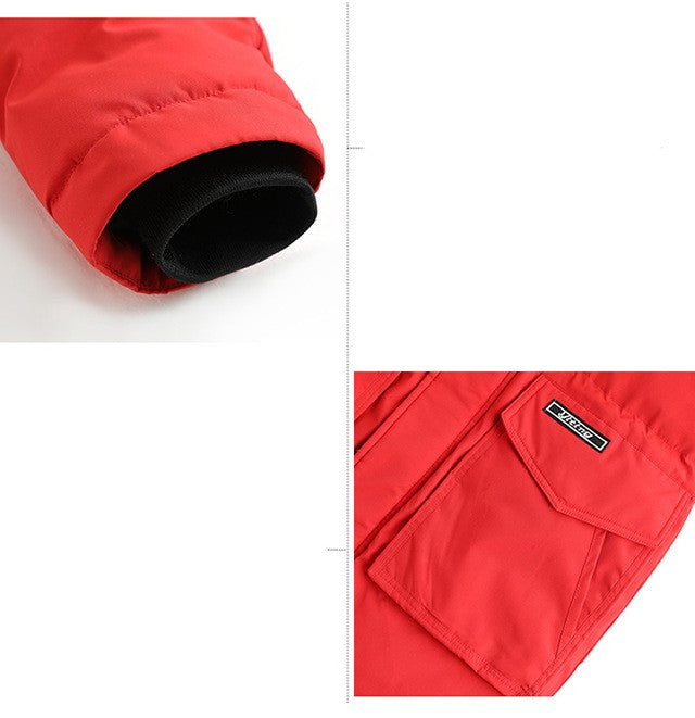 Girls' Korean-style Loose Down Cotton-padded Jacket