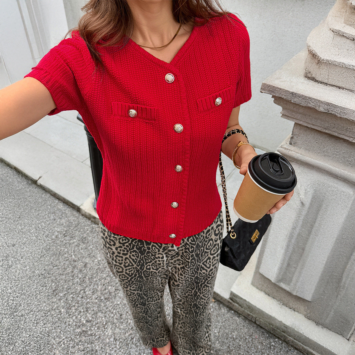 Button-down Shirt T-shirt Sweater Women's Clothing