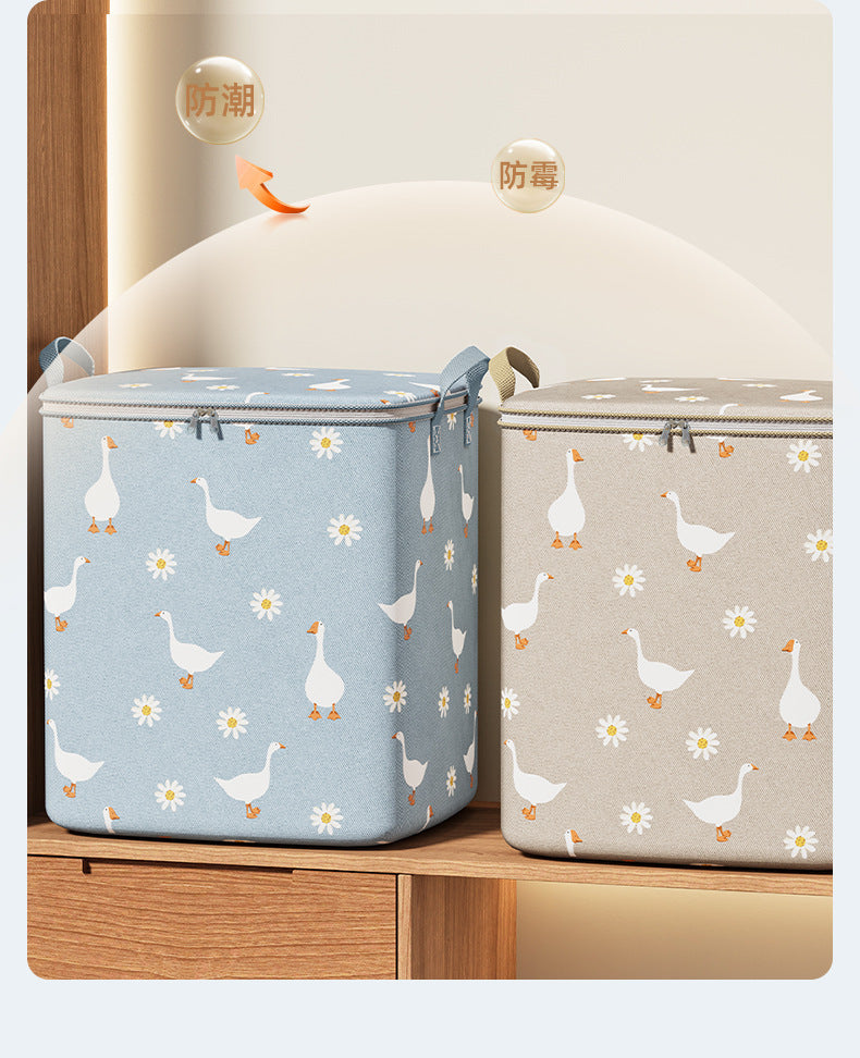 Clothes Quilt Buggy Household Storage Box Non-woven Luggage Bag