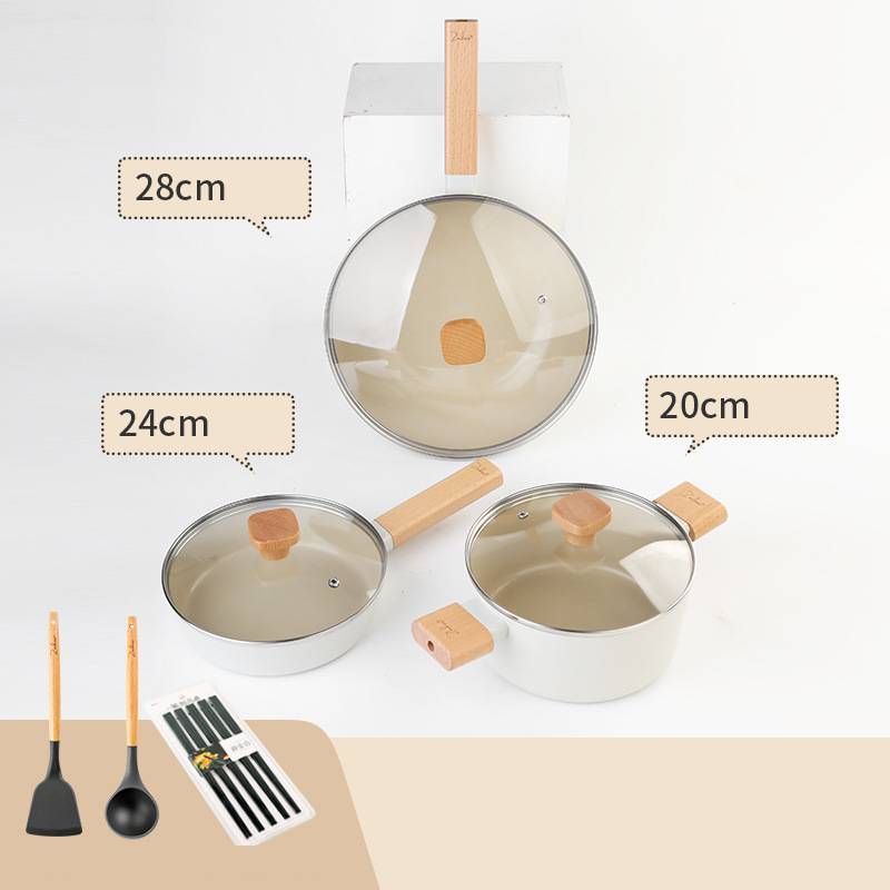 مقلاة سيراميك غير لاصقة للغاز للهدايا