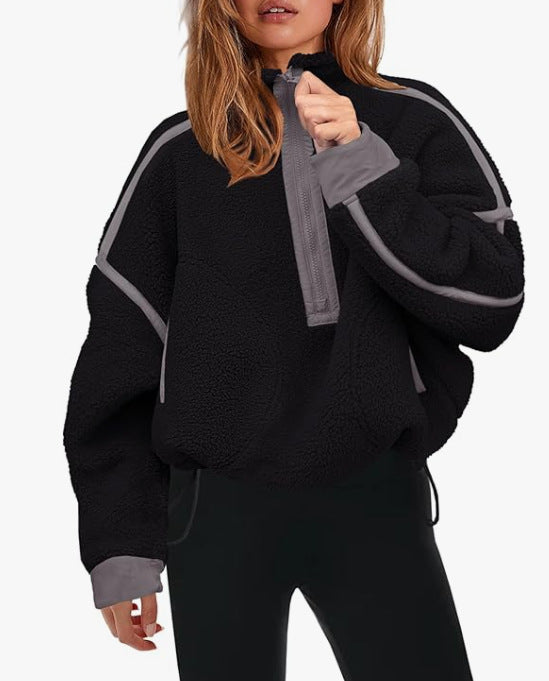 Autumn And Winter Warm Casual Jacket Plush