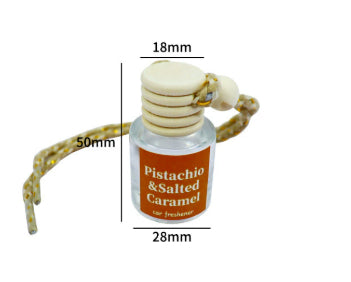Auto Perfume Glass Bottle Car Aromatherapy Pendant Wood Aromatherapy