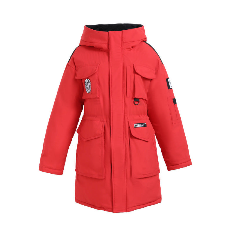 Girls' Korean-style Loose Down Cotton-padded Jacket
