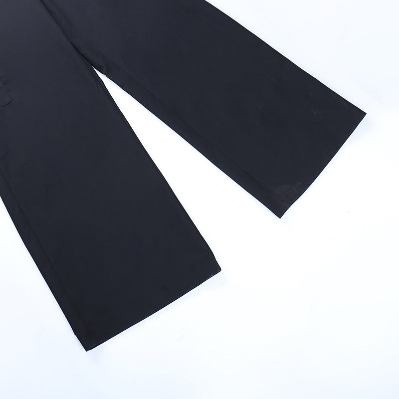 Versatile Casual Spicy Girl Straight Leg Pants For Women