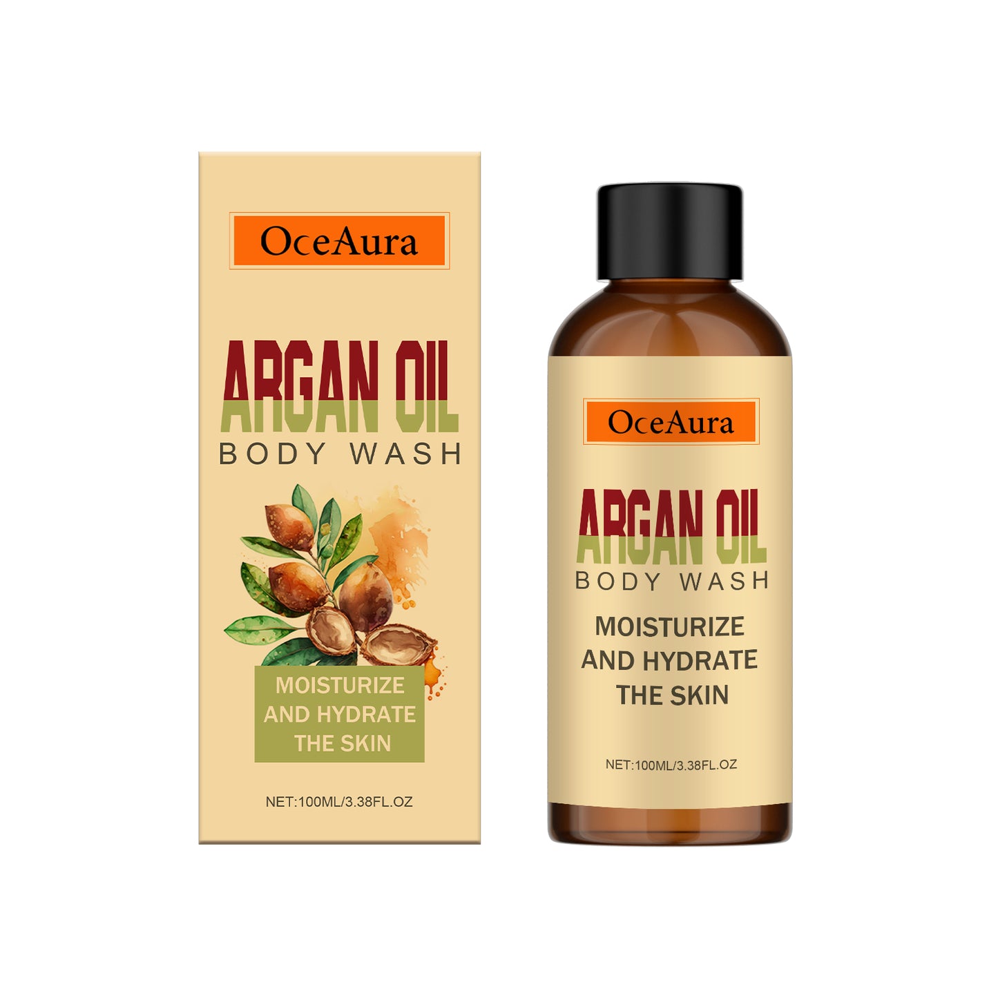 Nut Oil Moisturizing Shower Gel