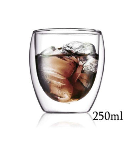 3D Double Layer Lovely Panda Cup Skull Wine Cup
