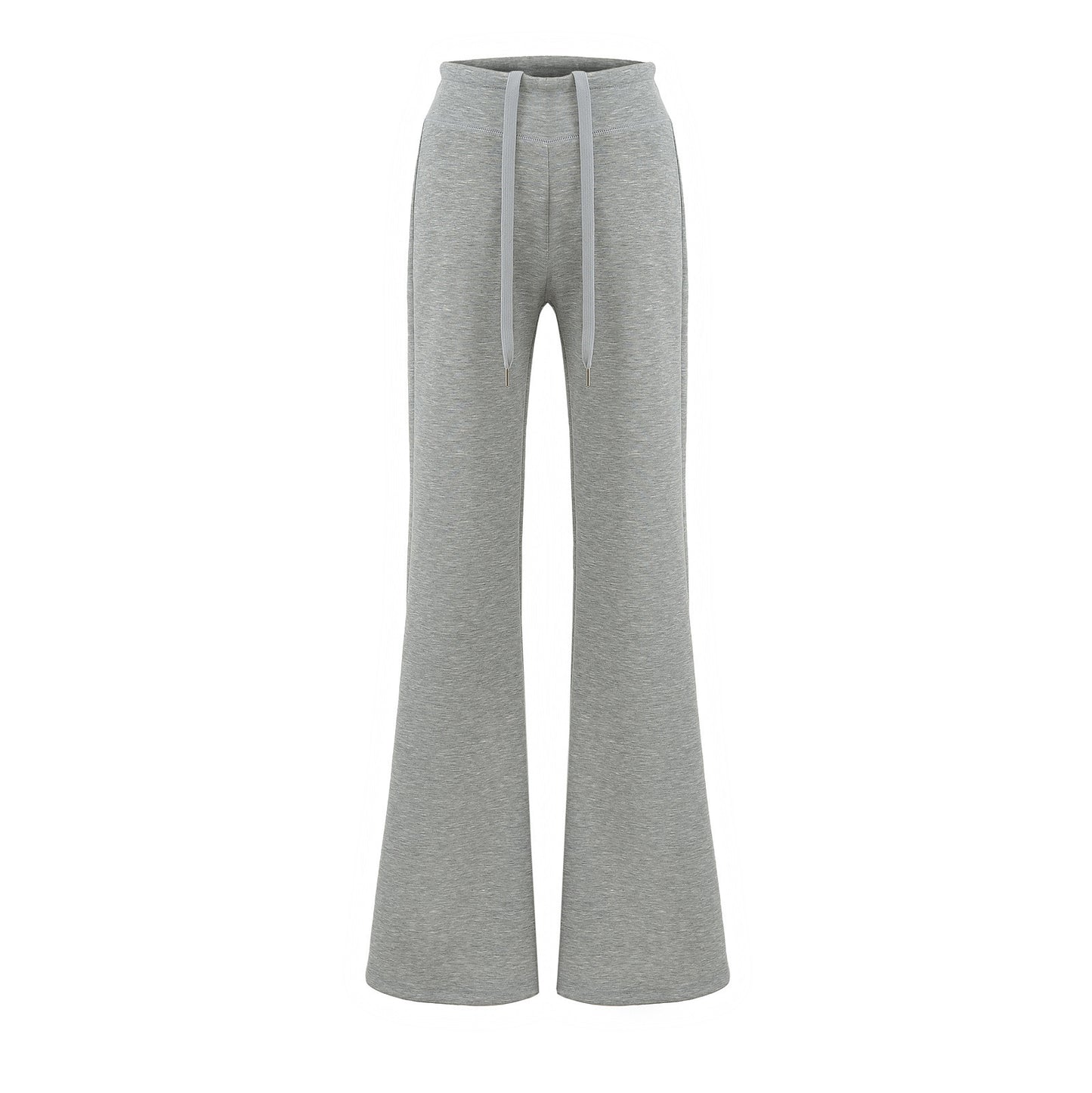 Vertical Bar Air Layer Drape Bootcut Trousers