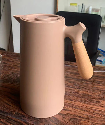 S''Dream Nordic Wood Handle Large Capacity Household Hot Water Kettle Stainless Steel Small