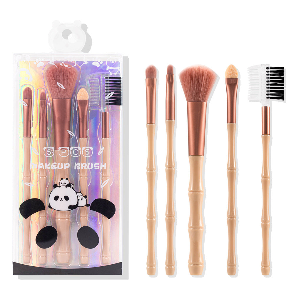 5 Pcs Beauty Tools Portable Makeup Brush