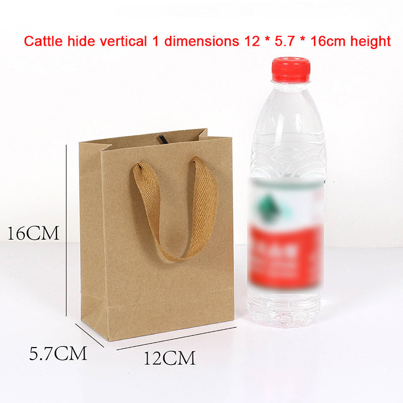 Kraft paper bag Tote bag Custom clothing store bags