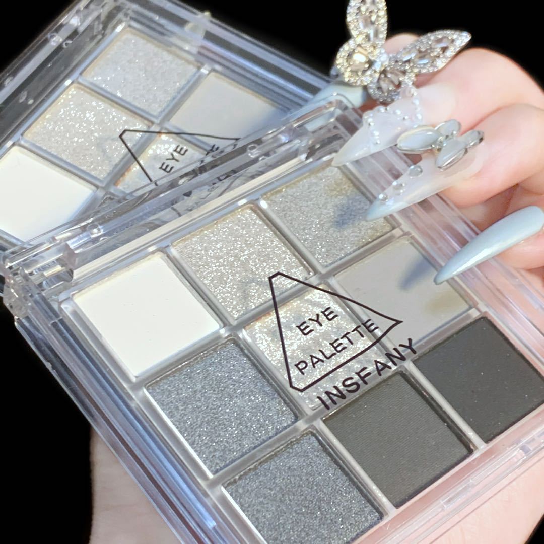 Smoky Makeup Eye Shadow 9 Color Palette