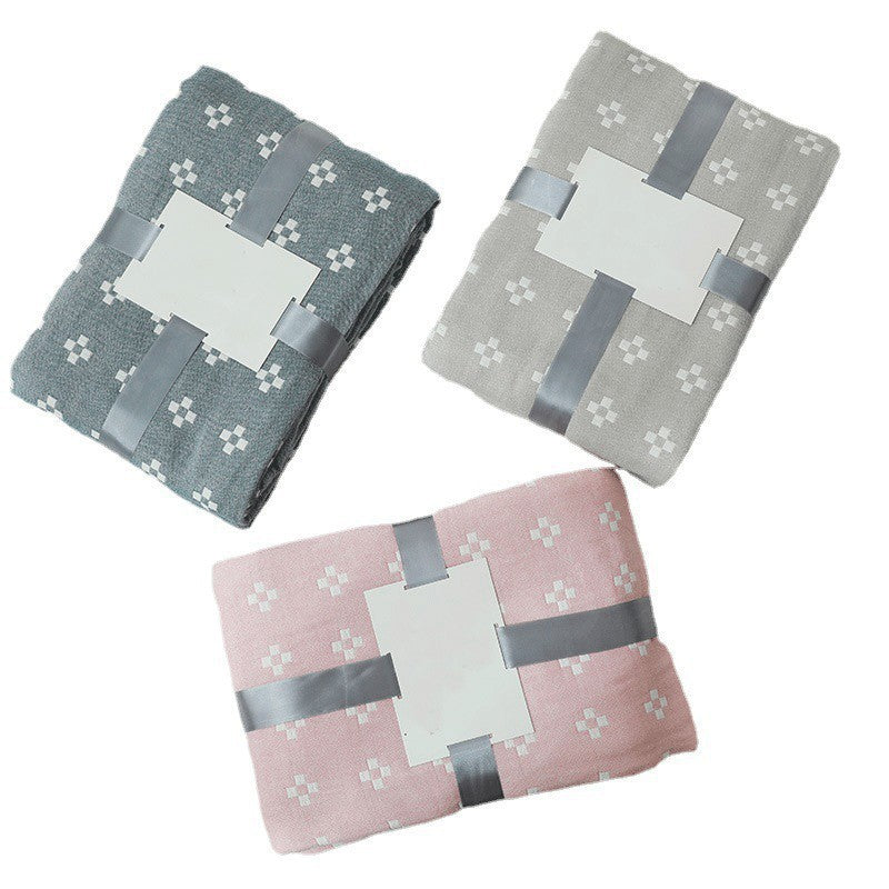 Pure Cotton Gauze Double Air-conditioning Quilt Blanket