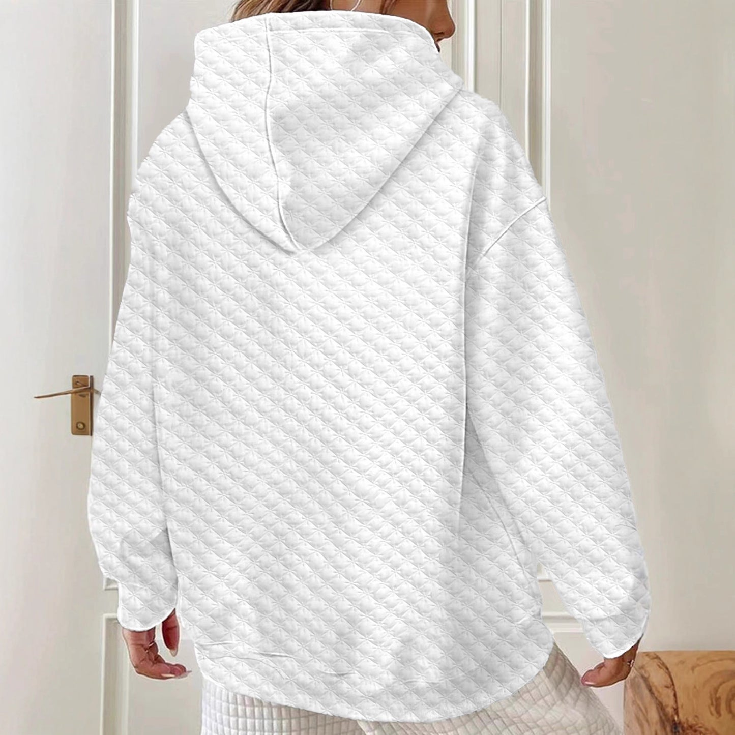 Women's Long Sleeve Sweatshirt Casual And Fashionable Pullover Hoodie