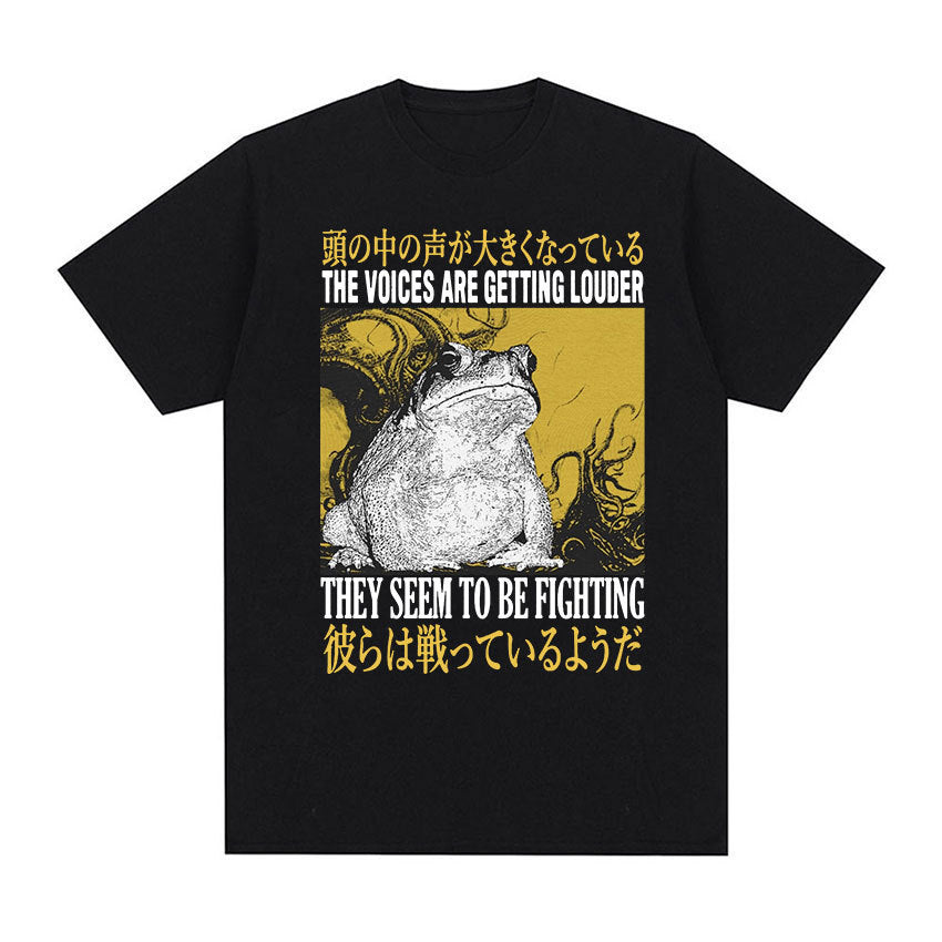 Men's Casual Loose Printed Short Sleeved Shirt