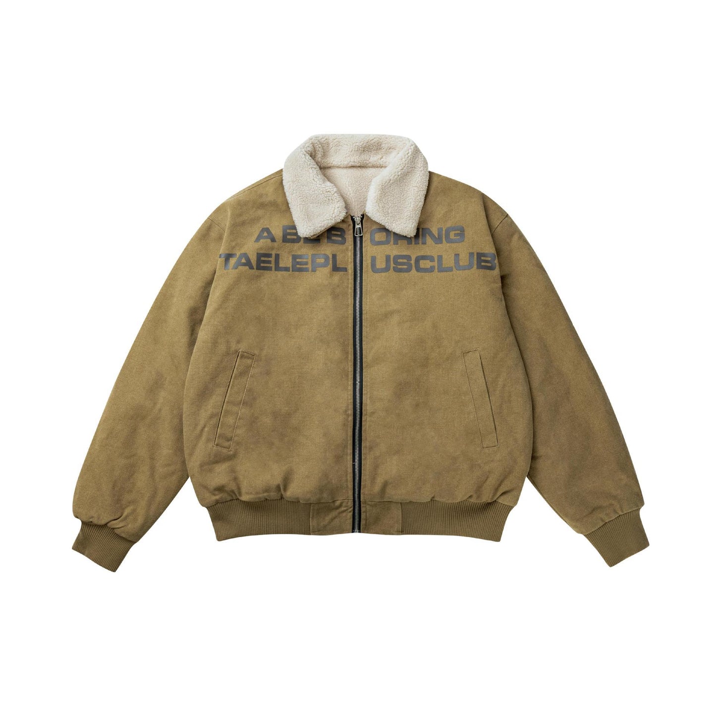 Retro Winter Lamb Men's And Women's Cotton-padded Jacket