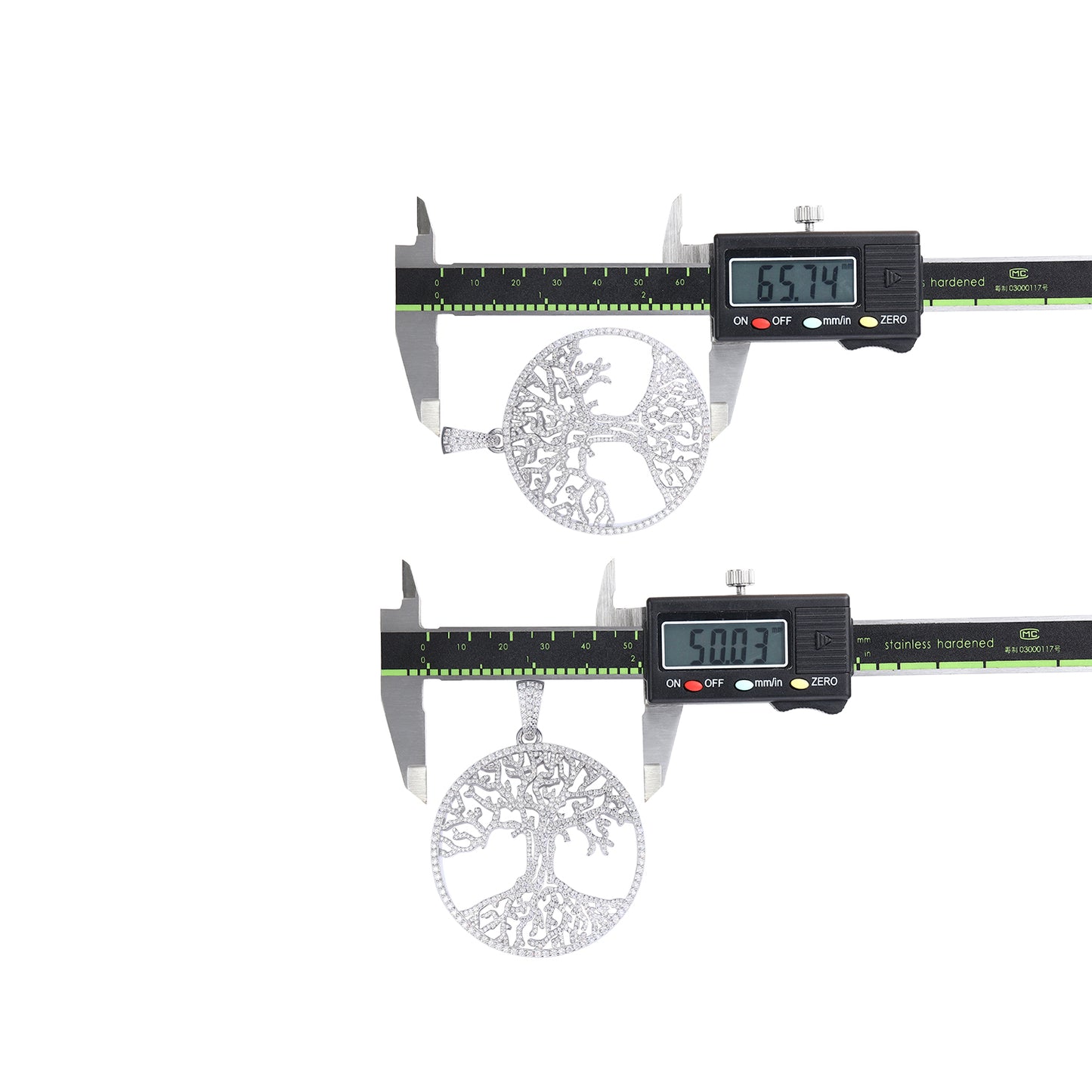 Set With Top-quality Moissanite, This Luxurious And Fashionable Light Luxury Trend Jewelry Necklace Pendant Is Made Of S925 Silver Electroplated With Platinum