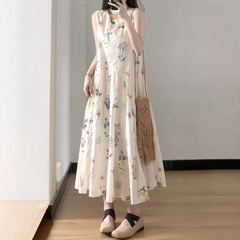 Summer Girls' Loose Slimming Vacation Dress