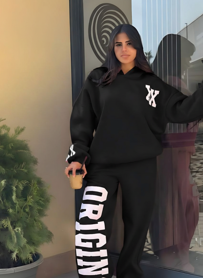 ترنج ميلتون هودي أوفر سايز ستايل كاجوال يومي