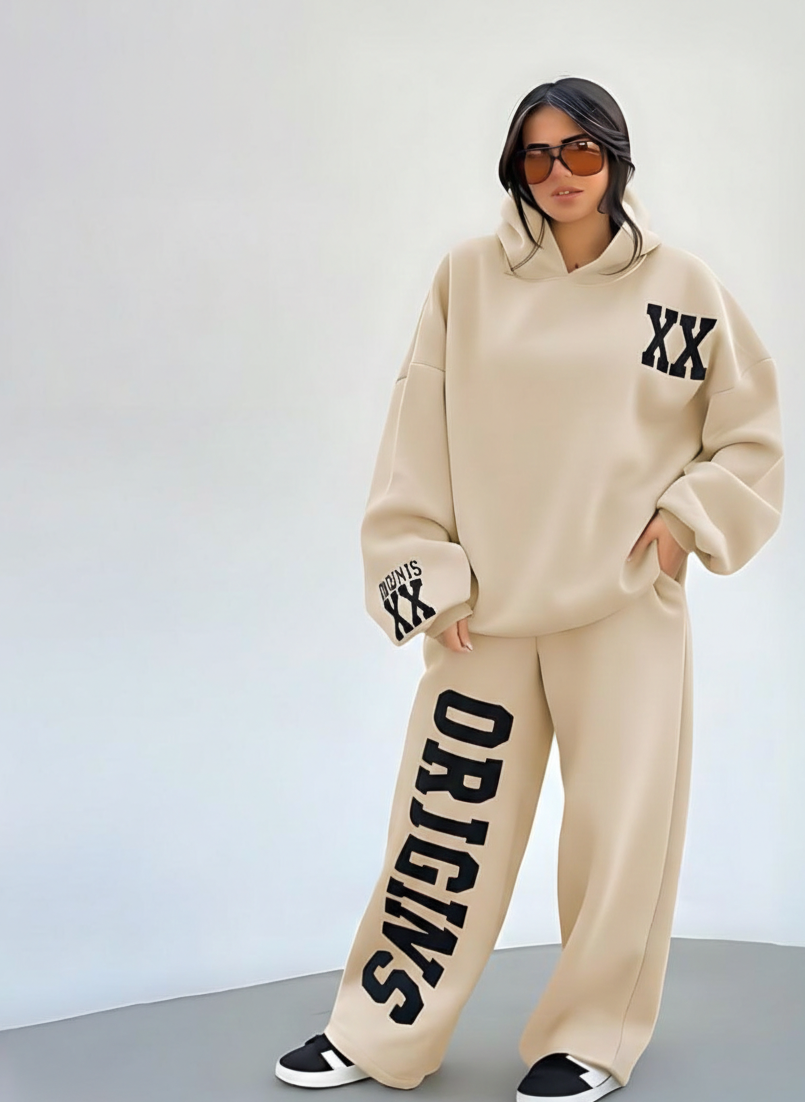 ترنج ميلتون هودي أوفر سايز ستايل كاجوال يومي