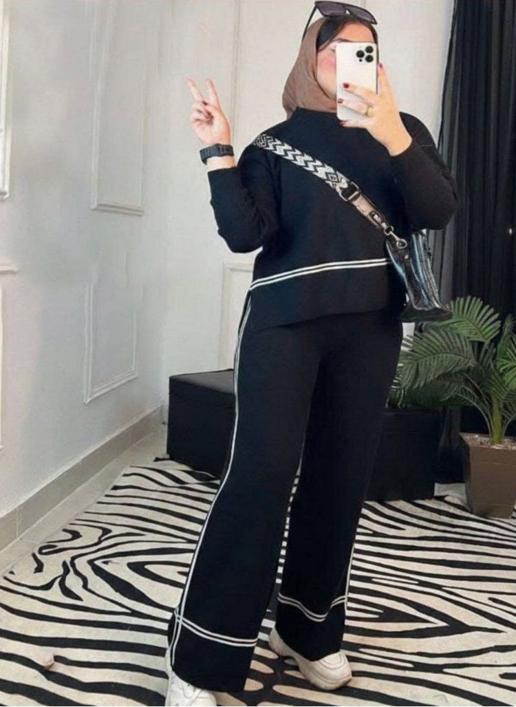 طقم كاجوال حريمي أنيق مناسب للمشاوير والخروج