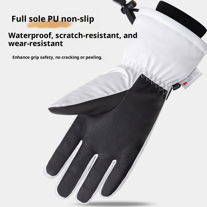 Ski Gloves Men And Women Touch Screen Waterproof Warm Cycling Outdoor