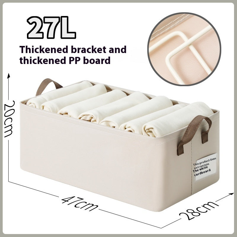 Morandi Clothing Storage Basket Finisher Household Fabrics