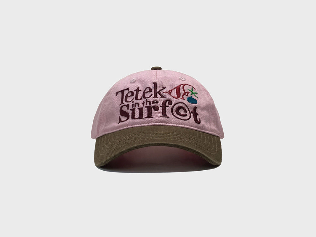 Retro Contrast Color Peaked Cap Men And Women Small Fish Starfish