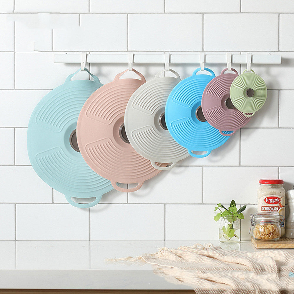 Food-grade Silicone Lid Keeps In 6 Sizes