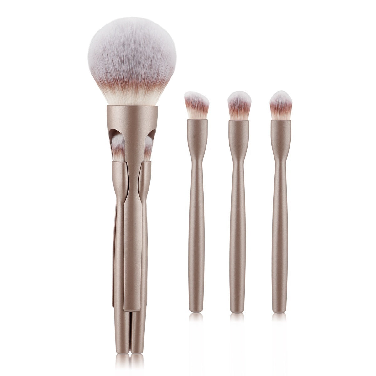 4-in-1 Magnetic Makeup Brush For Loose Powder And Eyeshadow