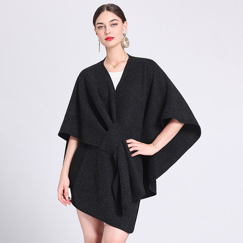 Fashion Shawl Cape Outer Wear