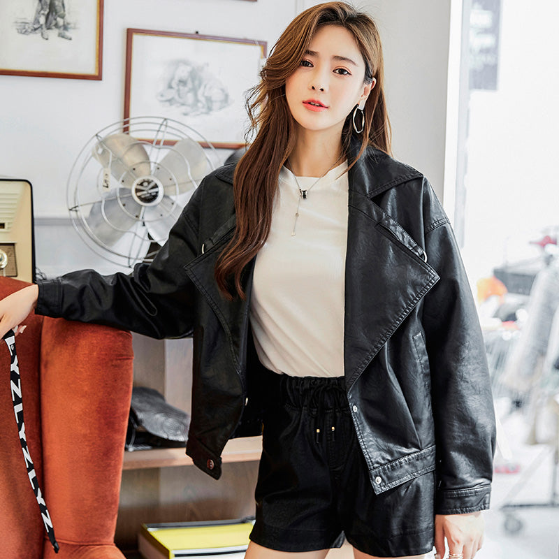 Casual Leather Clothing