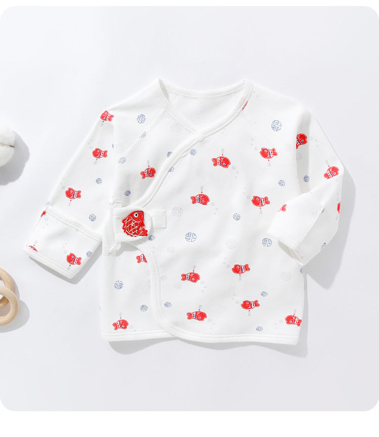 Newborn Clothes Pure Cotton Boneless Top