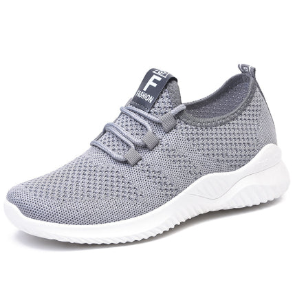 Comfortable Flying Woven Breathable Sneakers Women Casual Shoes