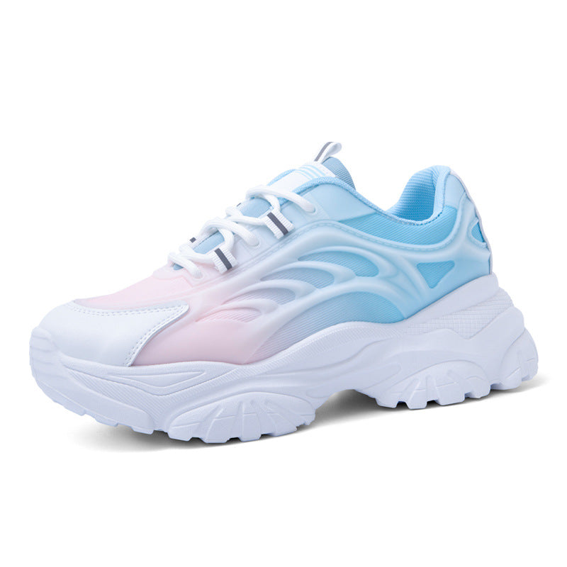 Colorful Women's New Sports Flat Running Shoes