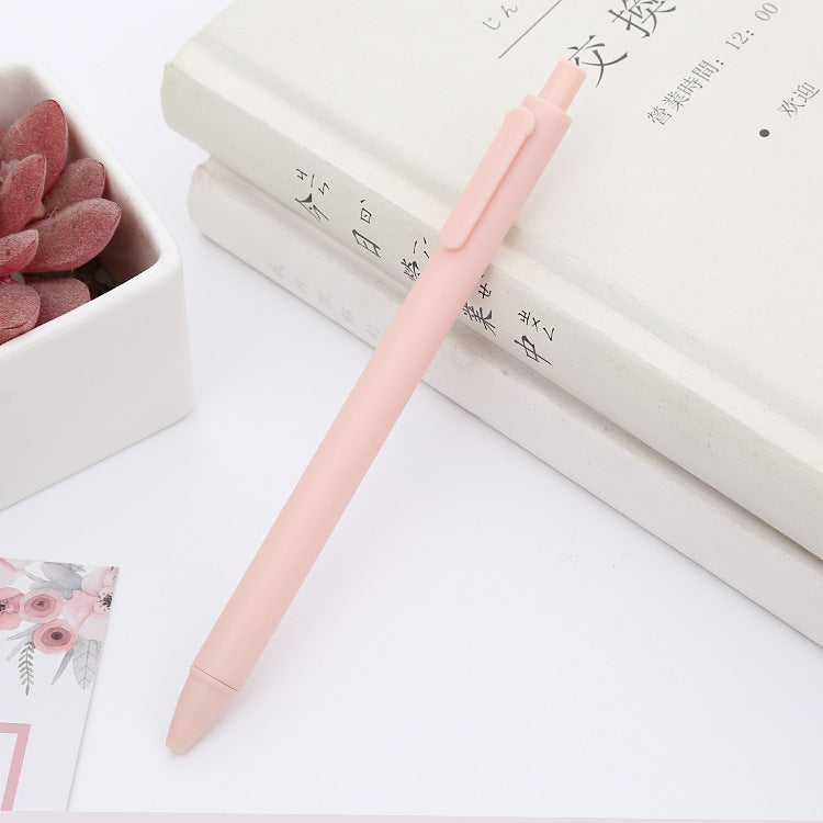 Morandi Macaron Press Gel Pen Learning Stationery