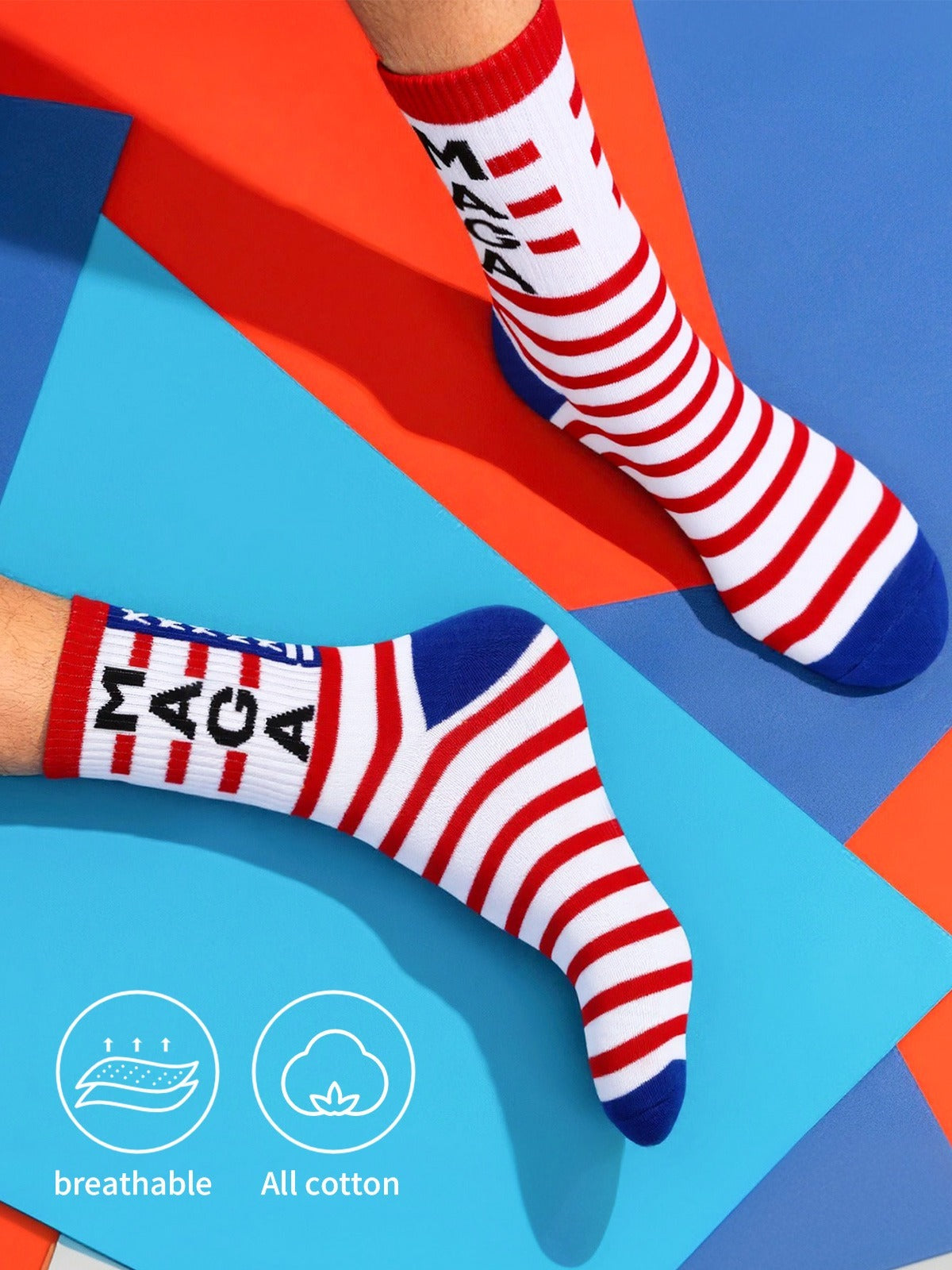 3 Pairs Funny Socks, 4th Of July Sock Unisex Novelty Stylish Patriotic Sock America Keep Gift For Men Women Amazon Cannot Be Listed