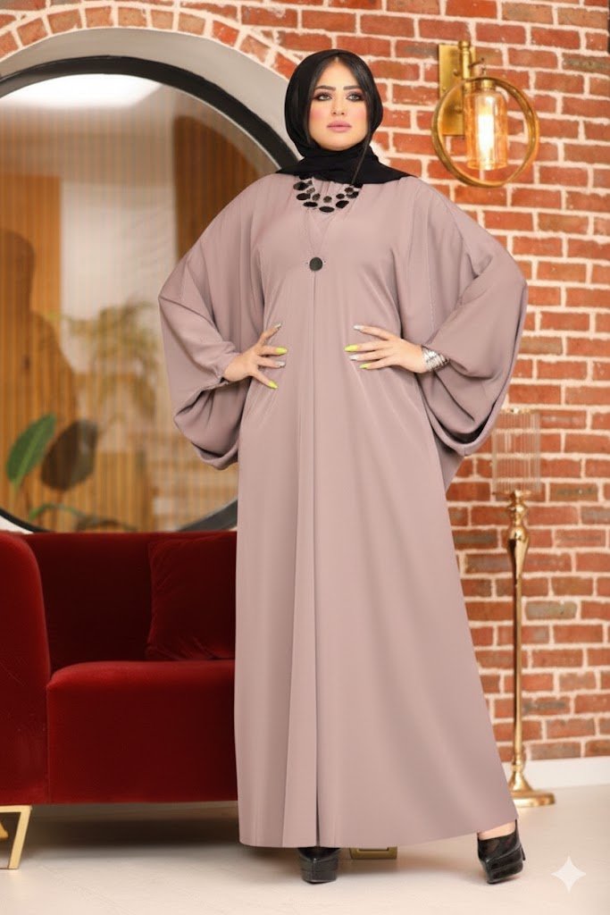 عباية واسعة بتصميم عصري وقَصّة مريحة - Eshtree
