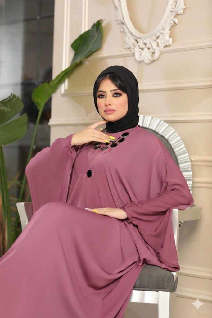 عباية واسعة بتصميم عصري وقَصّة مريحة - Eshtree