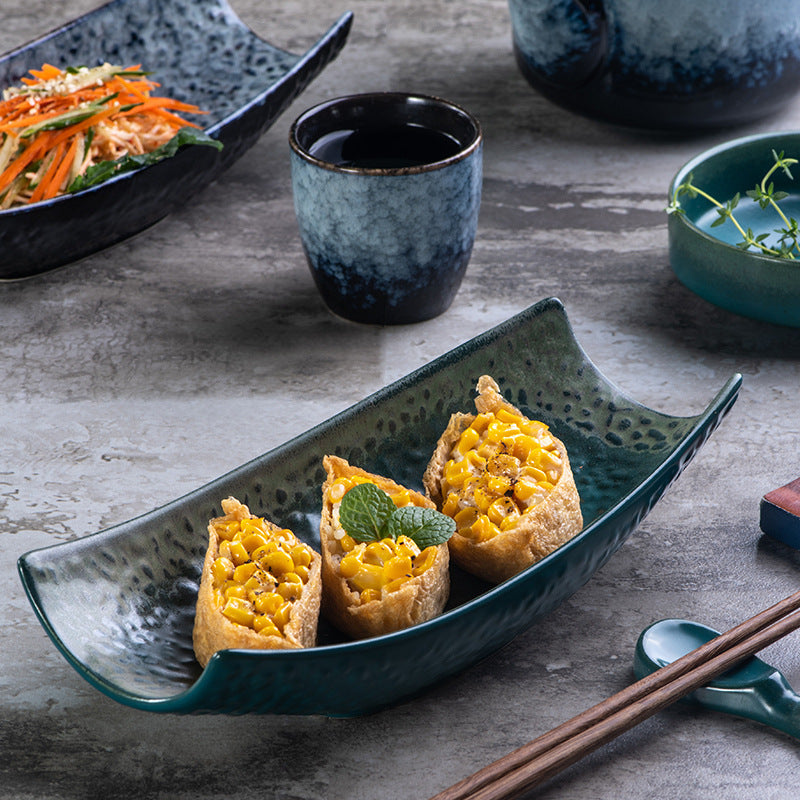 Sushi Plate Japanese Creative Irregular Shaped
