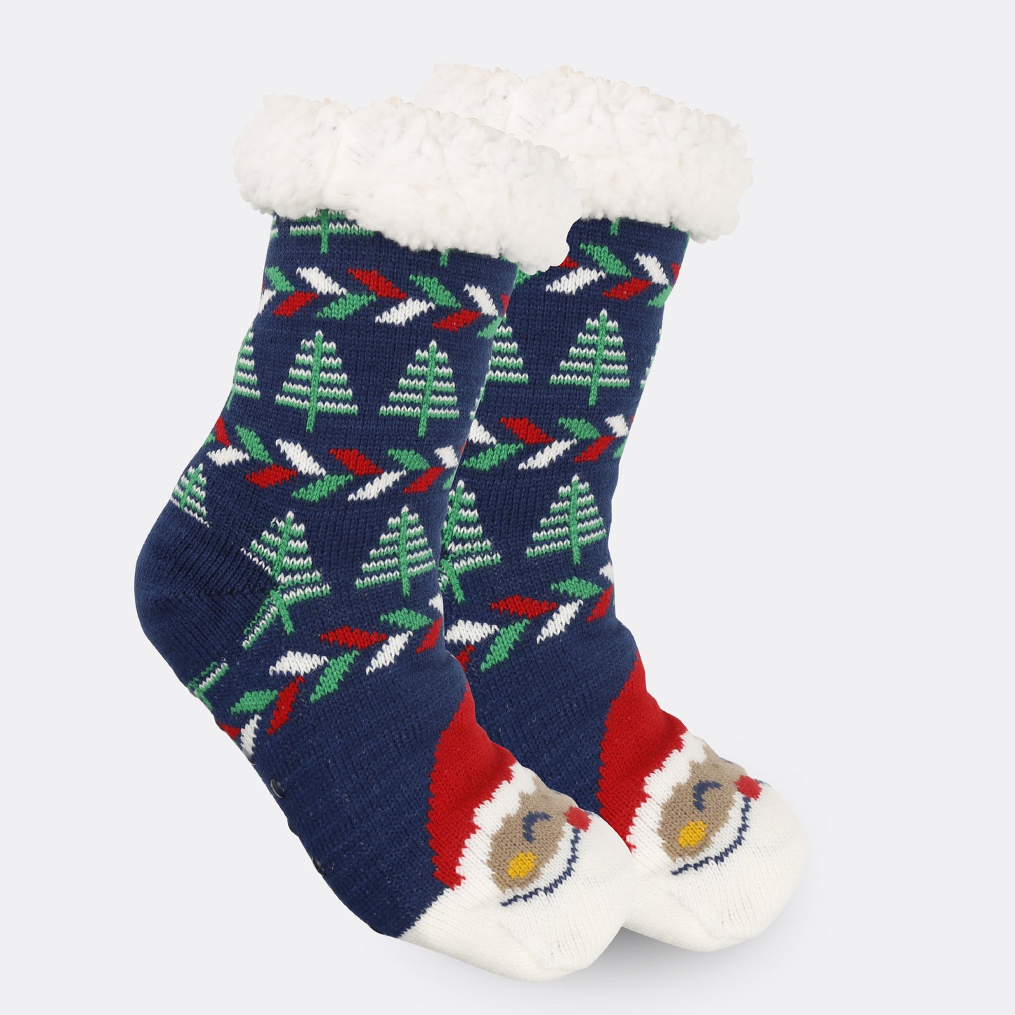 Christmas Women's Thickened Fleece-lined Room Socks