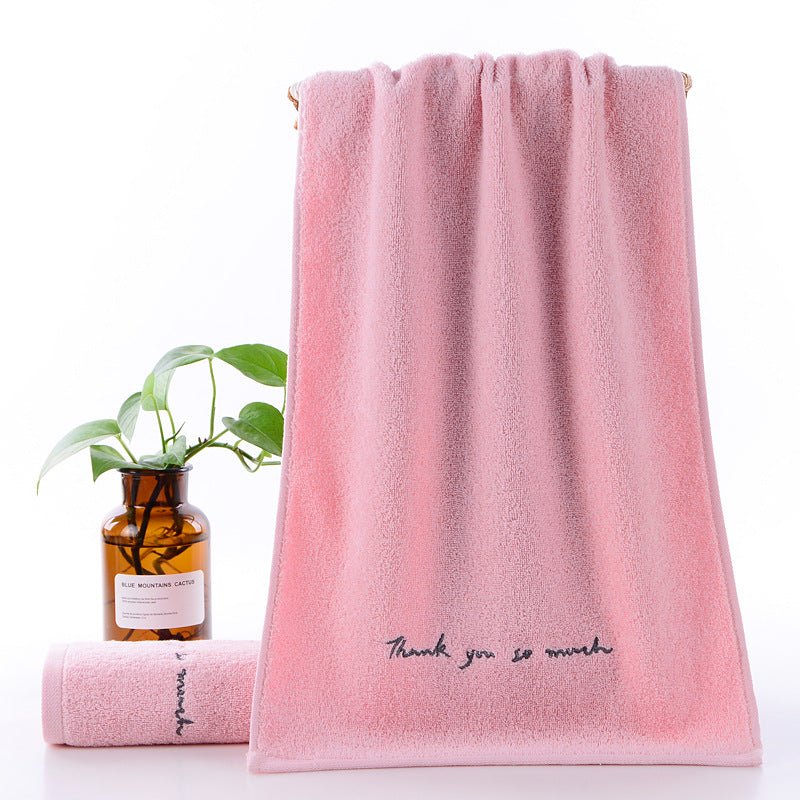 Absorbent Couple Towel Cotton Adult Face Wash Towel - Eshtree