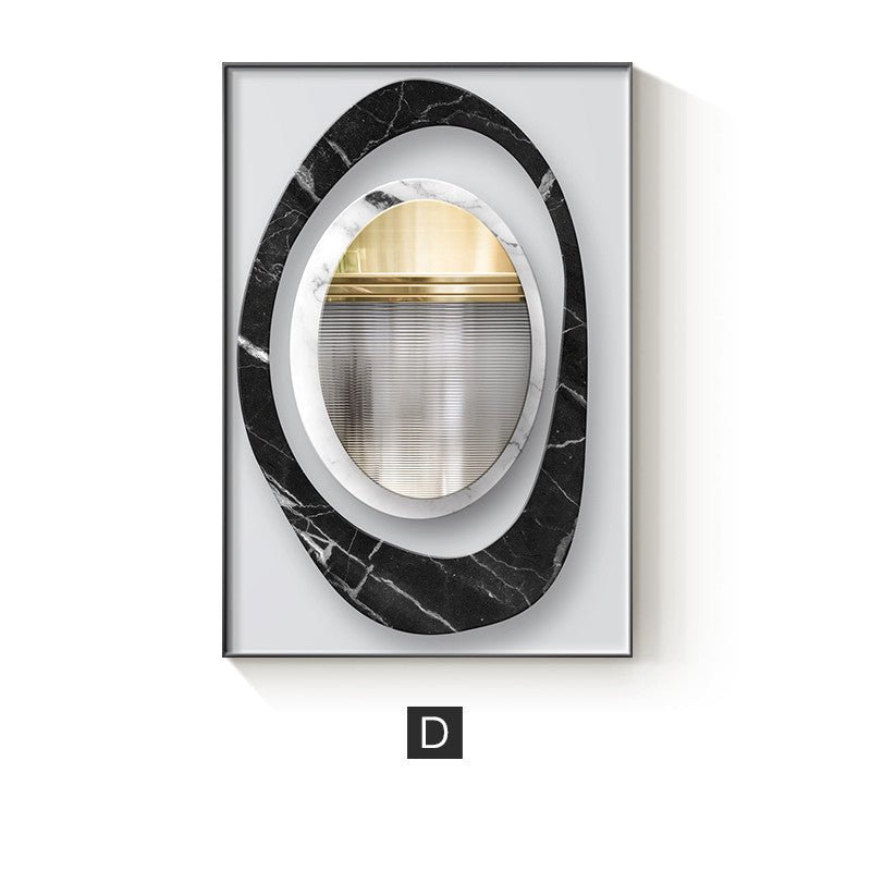 Abstract Geometric Canvas Painting Picture Home Decor Wall Poster - Eshtree