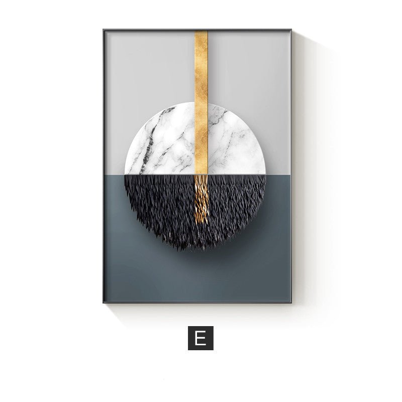 Abstract Geometric Canvas Painting Picture Home Decor Wall Poster - Eshtree