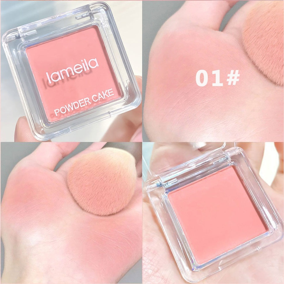Monochrome Ice Cube Blush Ins Brightening Color Rendering Long-lasting Natural Delicate