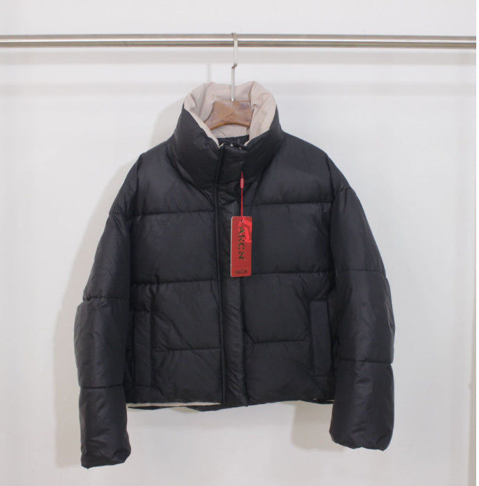 Winter Stand Collar Padded Down Jacket