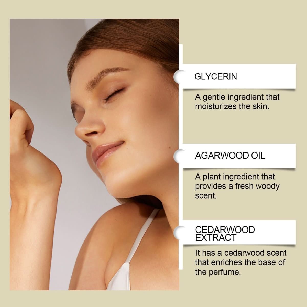 Agarwood Cedar Wooden Perfume Daily Portable Long - lasting - Eshtree