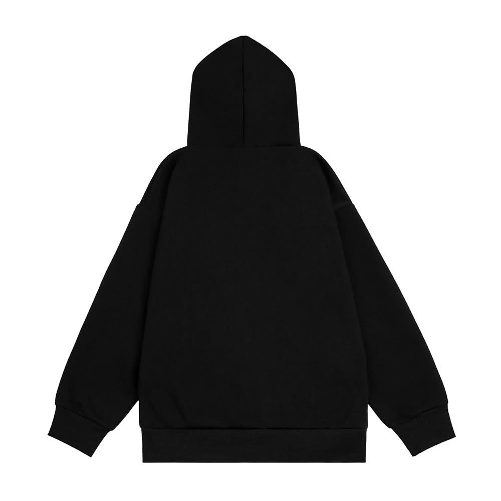 American Style Trend Pilot Glasses Hooded Turtleneck Sweater - Eshtree