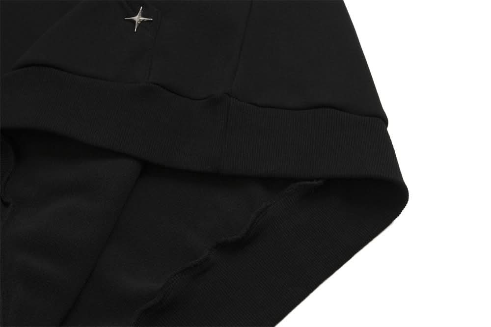 American Style Trend Pilot Glasses Hooded Turtleneck Sweater - Eshtree